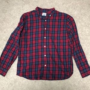 Old Navy Plaid Button Down Shirt